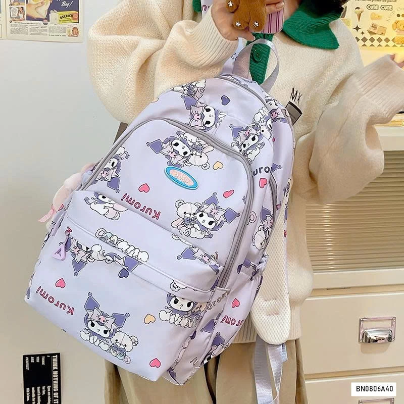 BALO VẢI IN HOẠT HÌNH DỄ THƯƠNG