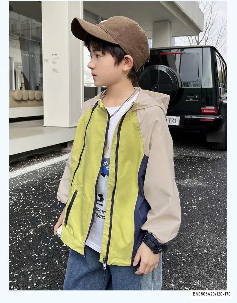 KHOÁC GIÓ MỎNG PHỐI MÀU SZ ĐẠI