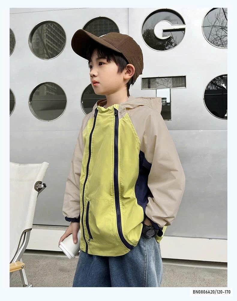 KHOÁC GIÓ MỎNG PHỐI MÀU SZ ĐẠI