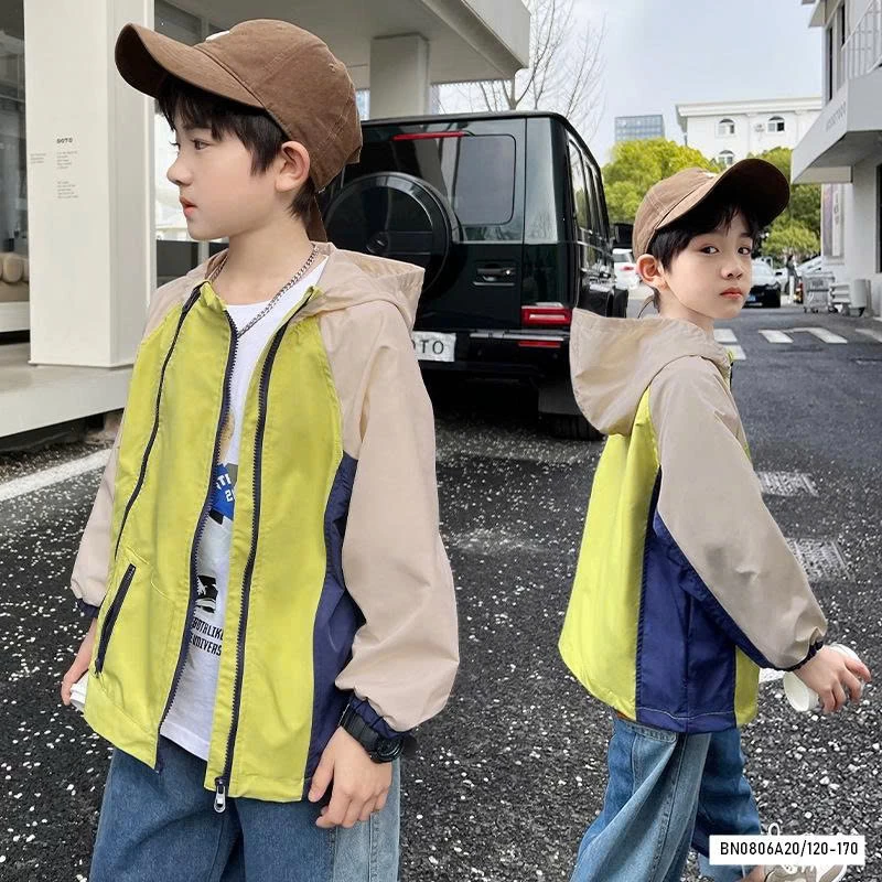 KHOÁC GIÓ MỎNG PHỐI MÀU SZ ĐẠI