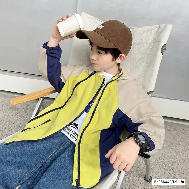 KHOÁC GIÓ MỎNG PHỐI MÀU SZ ĐẠI