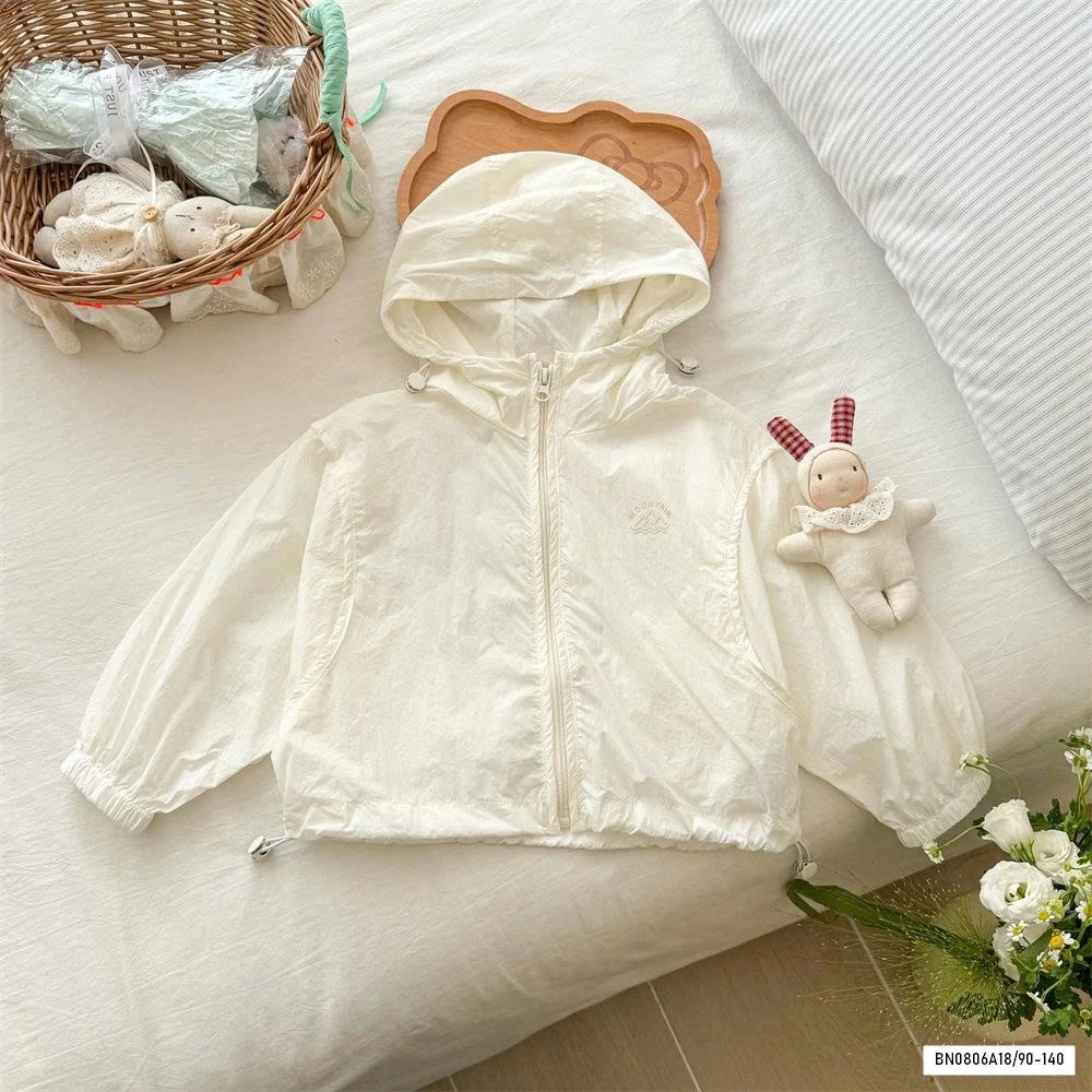 KHOÁC GIÓ MỎNG CHỐNG NẮNG TRƠN MÀU