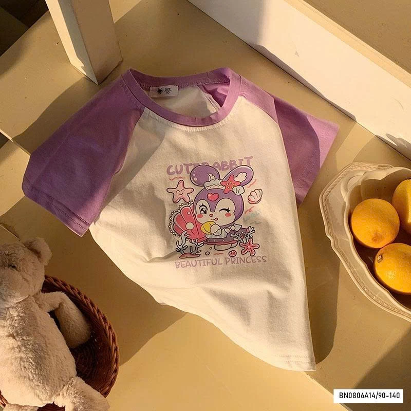 ÁO THUN PHỐI MÀU TAY 7 MẪU