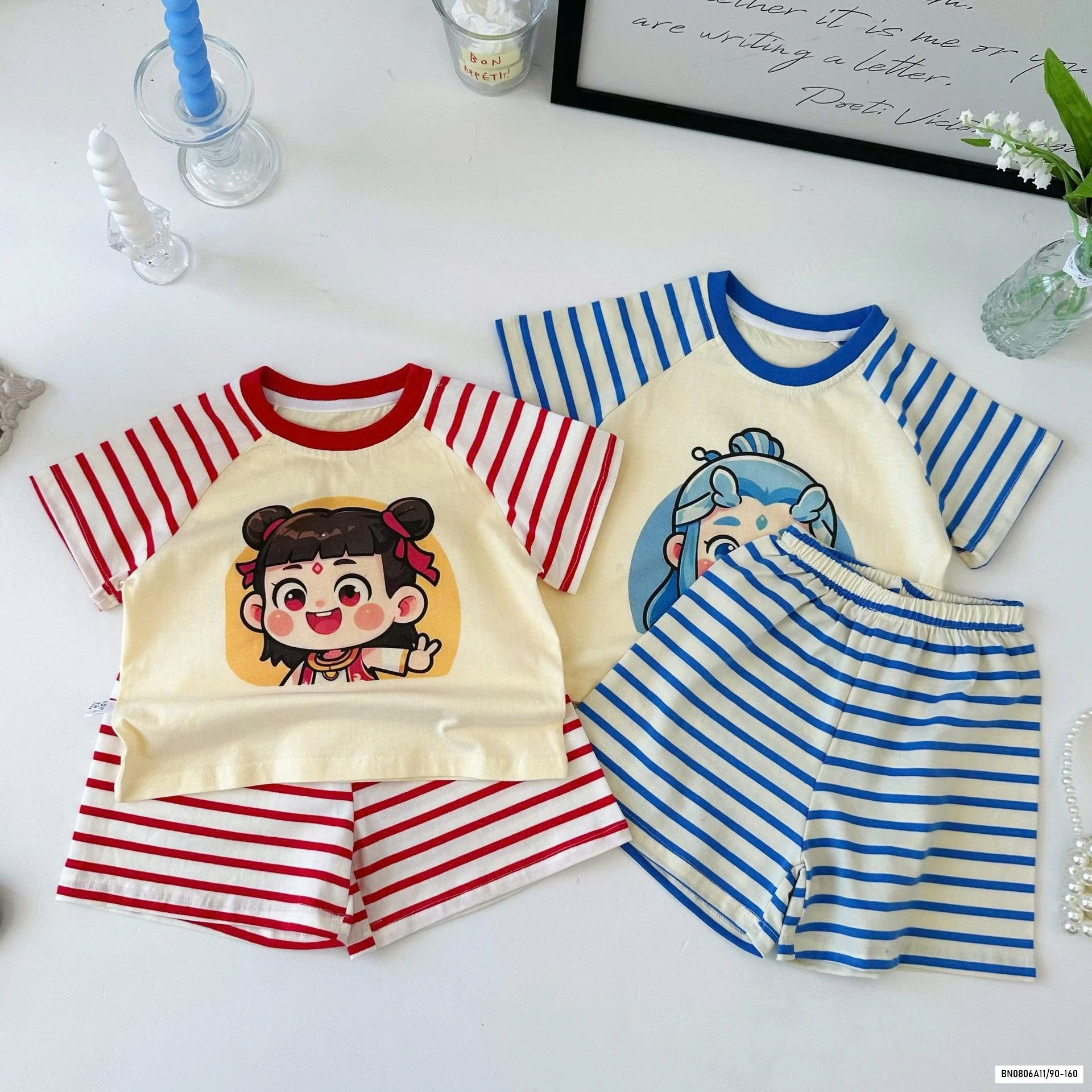 BỘC COTTON NATRA KẺ NGANG