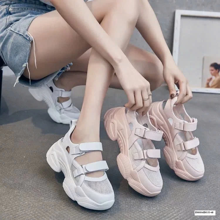 GIÀY THOÁNG KHÍ QUAI DÁN ĐẾ CAO