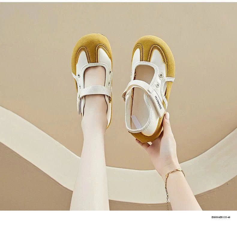 GIÀY NỮ THOÁNG KHÍ MŨI TRÒN