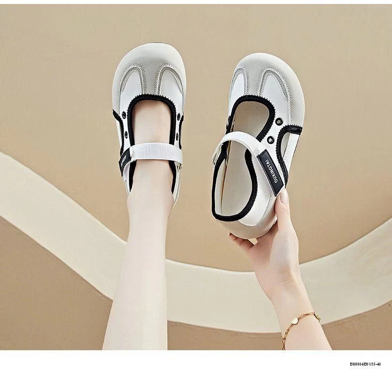 GIÀY NỮ THOÁNG KHÍ MŨI TRÒN