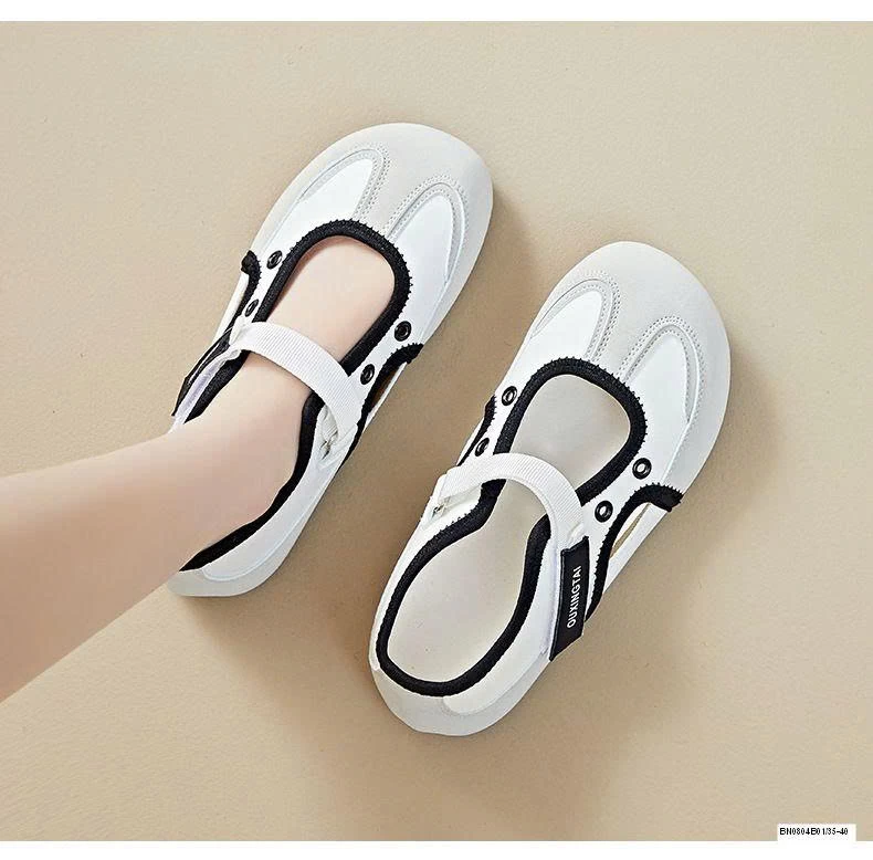 GIÀY NỮ THOÁNG KHÍ MŨI TRÒN