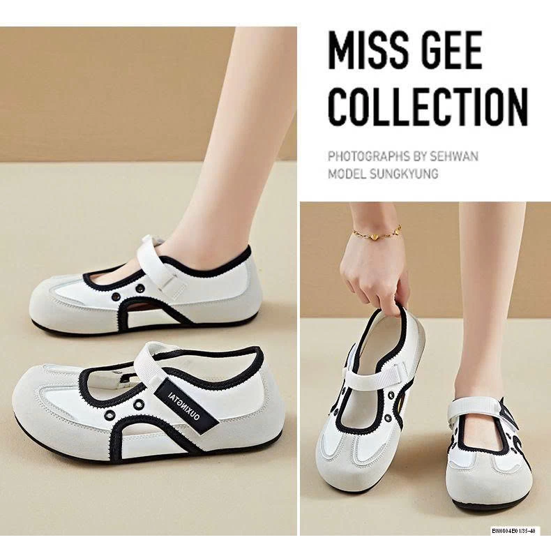 GIÀY NỮ THOÁNG KHÍ MŨI TRÒN