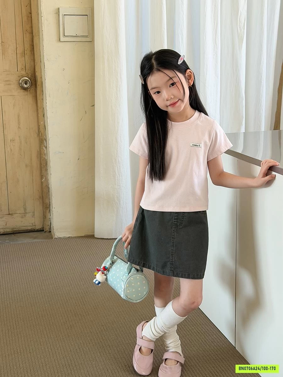 CROPTOP TRƠN MÀU MÁC NGỰC 26C254 AMBB