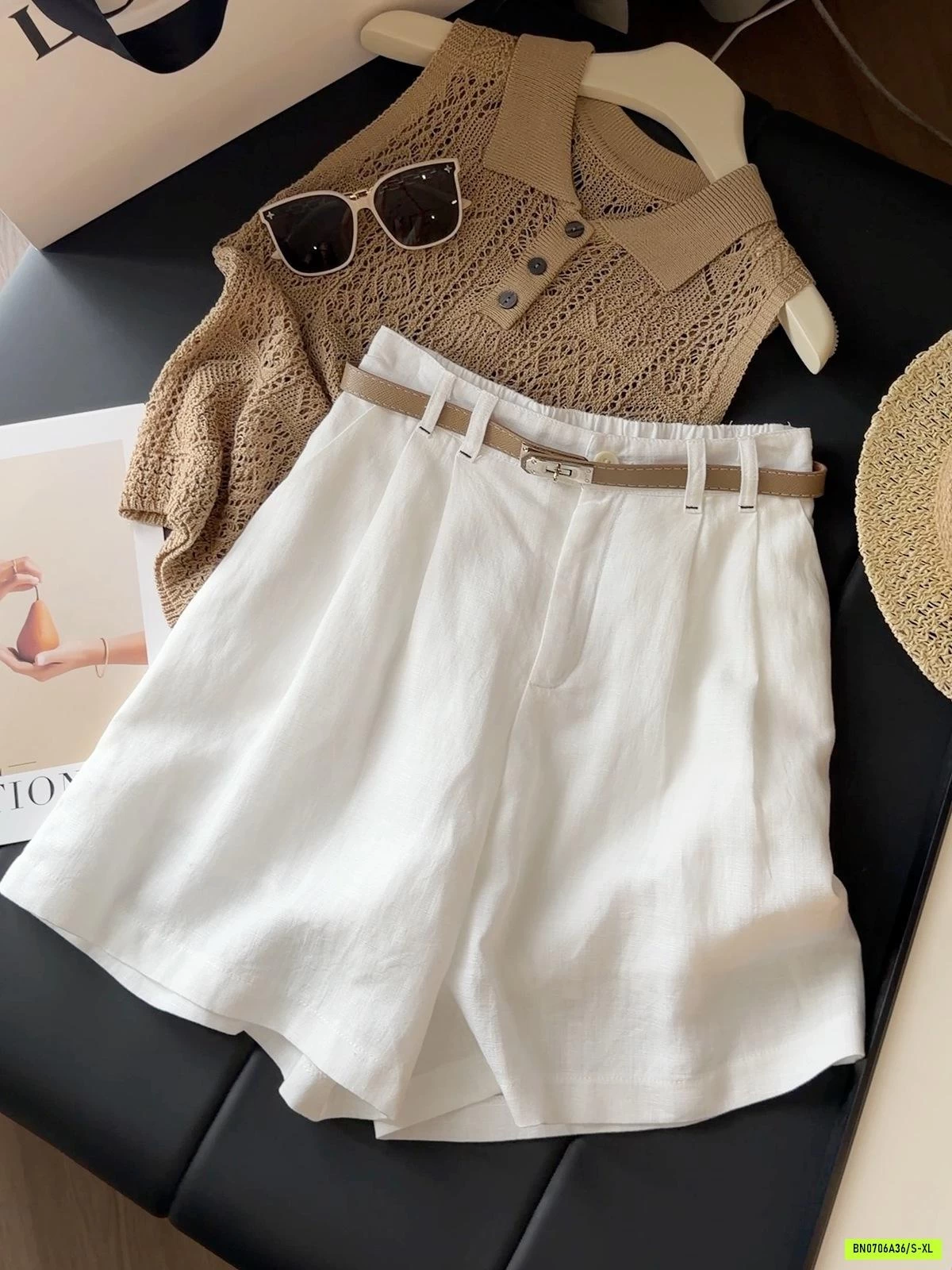 SHORT ĐŨI KÈM BELT ANNA