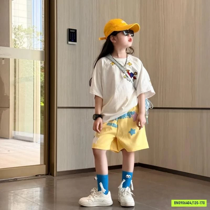 SÉT ÁO THUN MIX SHORT NGÔI SAO SZ ĐẠI