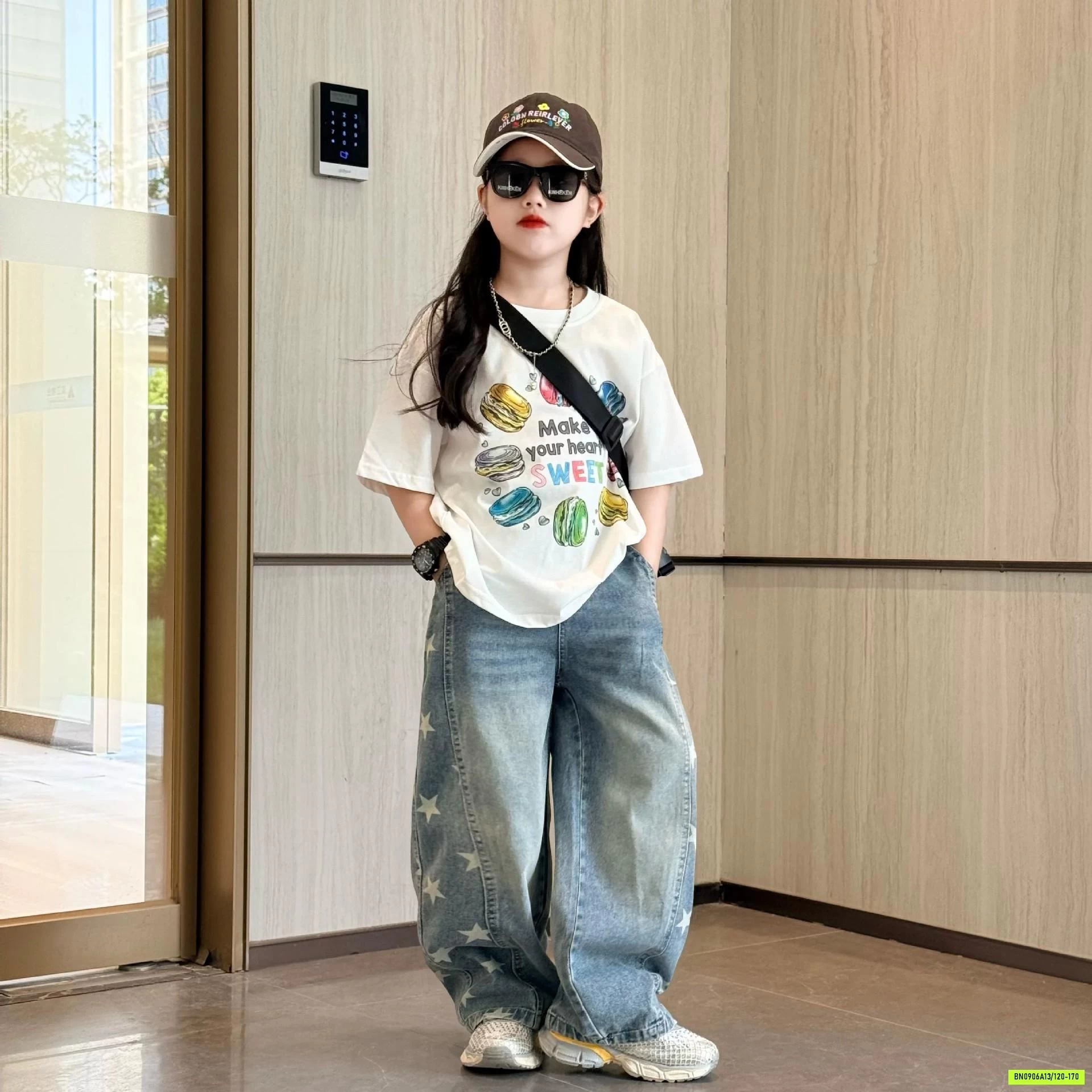 ÁO THUN BÁNH NGỌT MIX JEANS NGÔI SAO