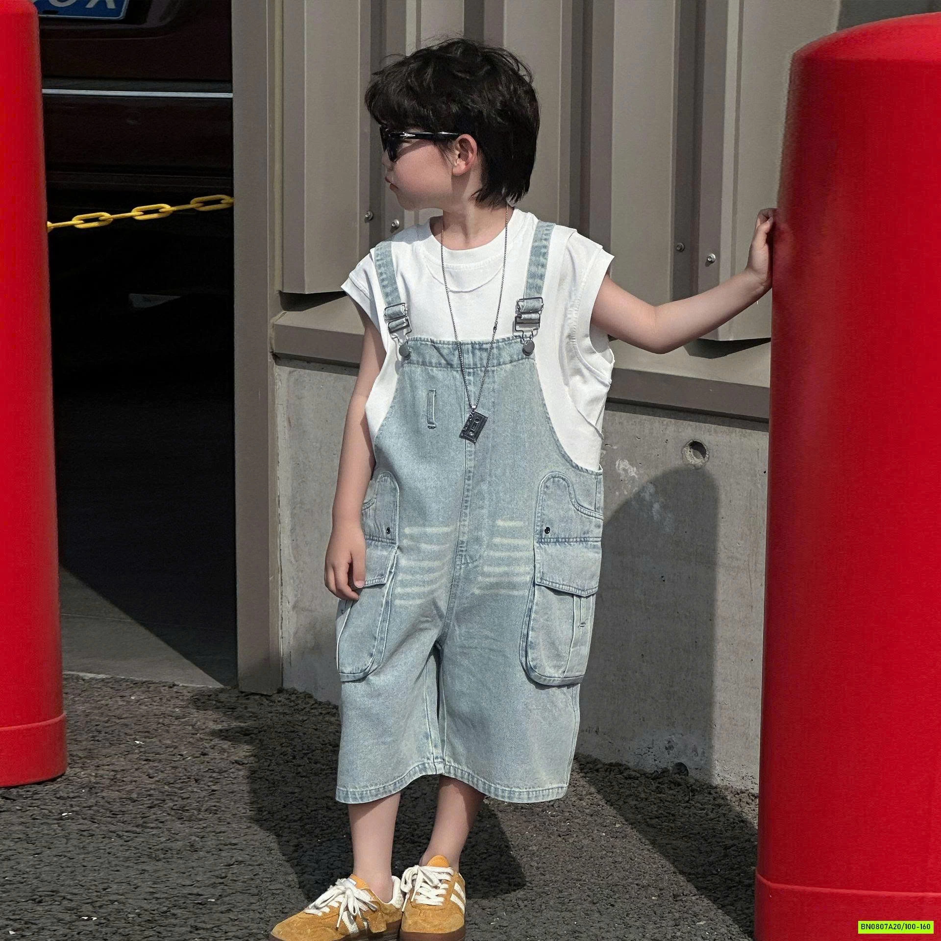 YẾM JEANS QUAI MẢNH BT