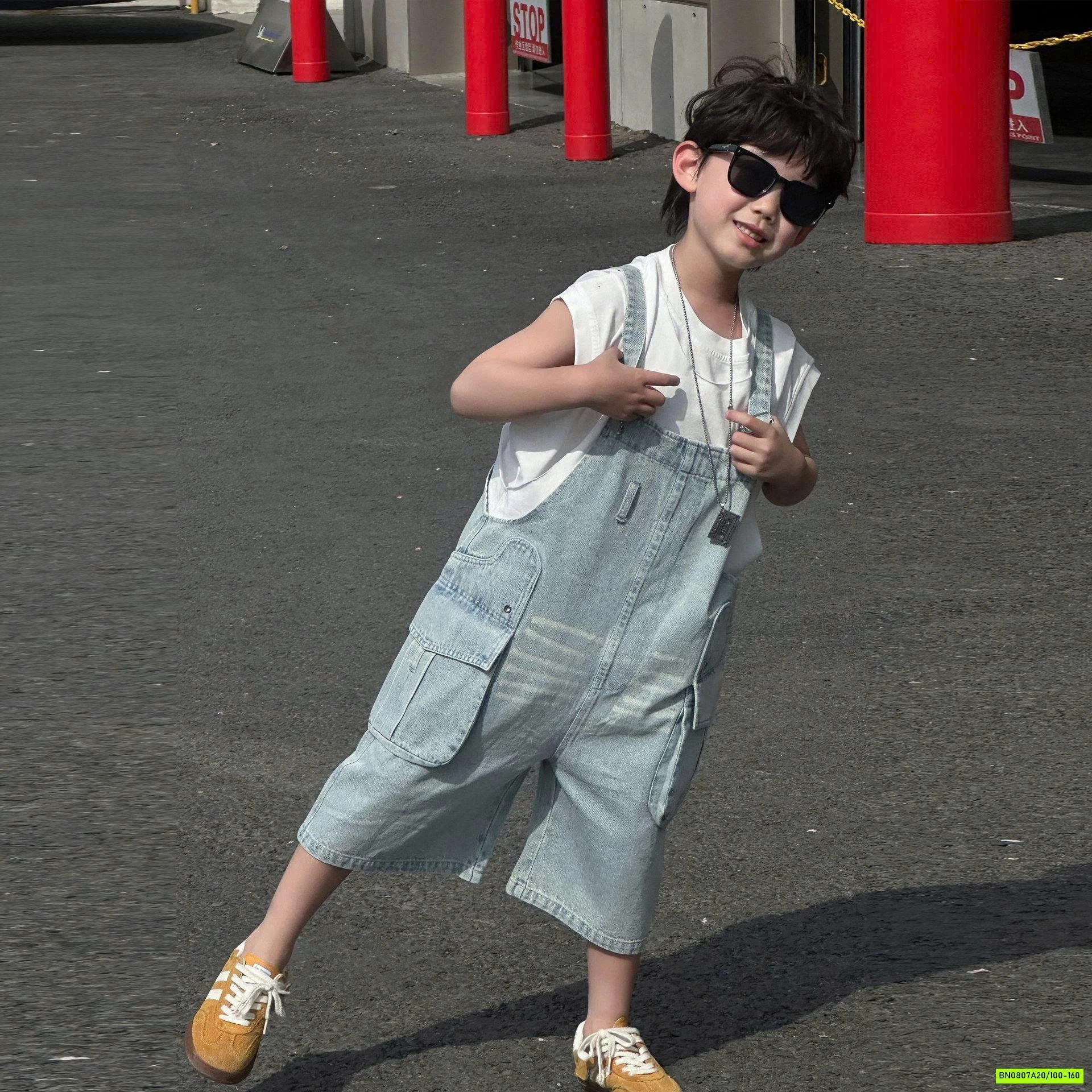 YẾM JEANS QUAI MẢNH BT