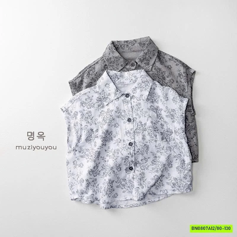 TANKTOP SƠ MI HOA KOREA