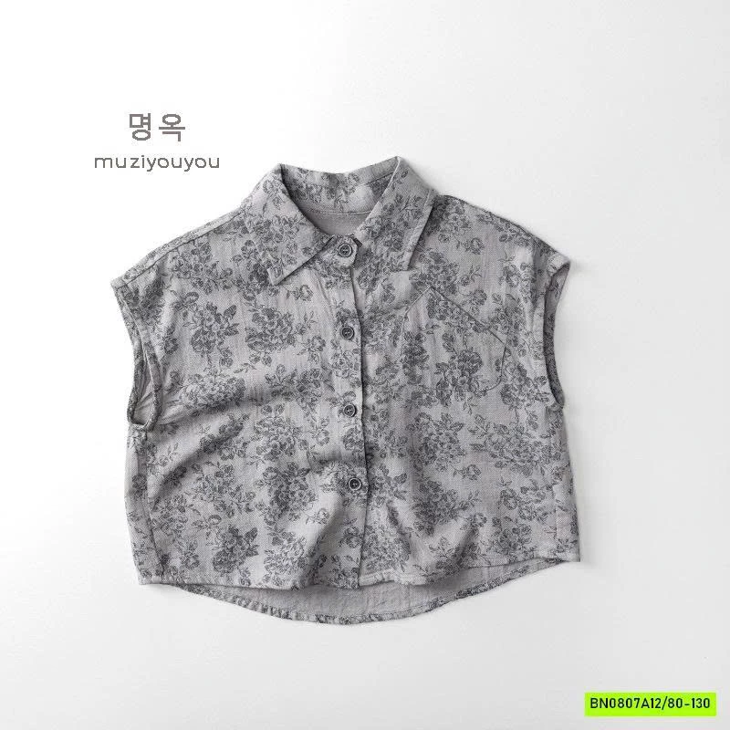 TANKTOP SƠ MI HOA KOREA