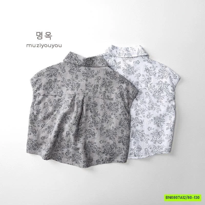 TANKTOP SƠ MI HOA KOREA