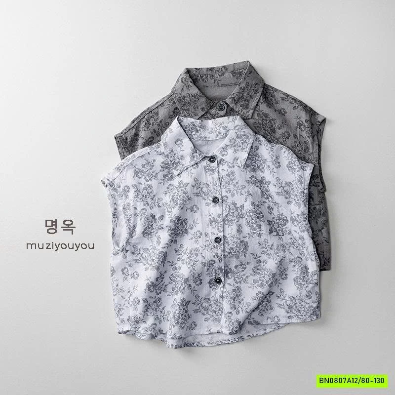 TANKTOP SƠ MI HOA KOREA