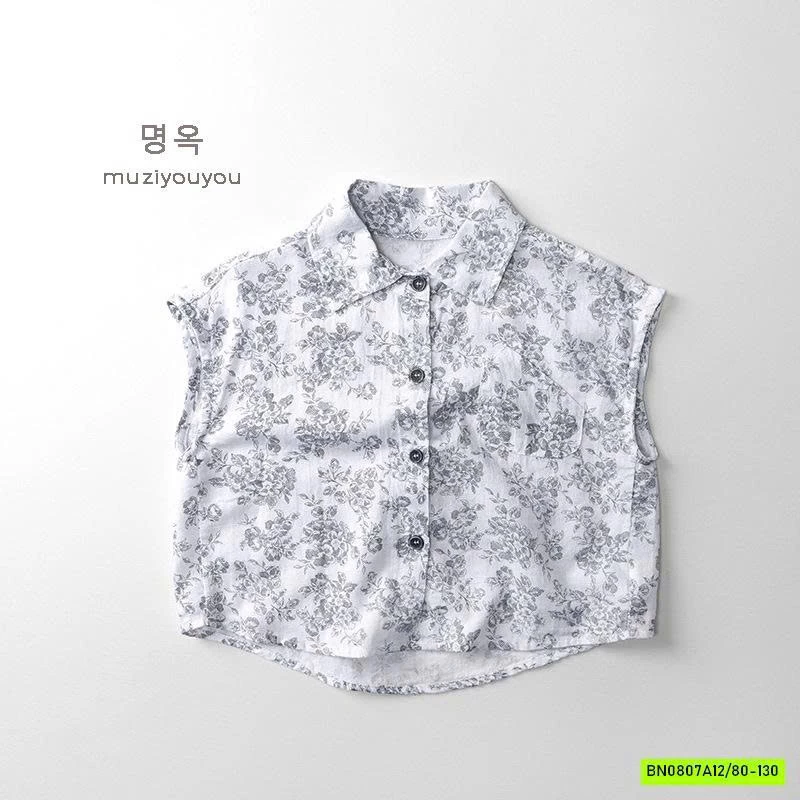 TANKTOP SƠ MI HOA KOREA