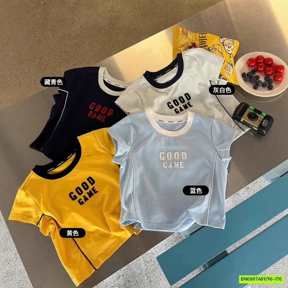 ÁO CROPTOP GOOD VIỀN CỔ