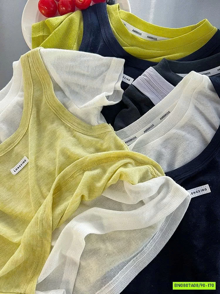 ÁO COTTON GIẤY GIẢ 2 LỚP GILE