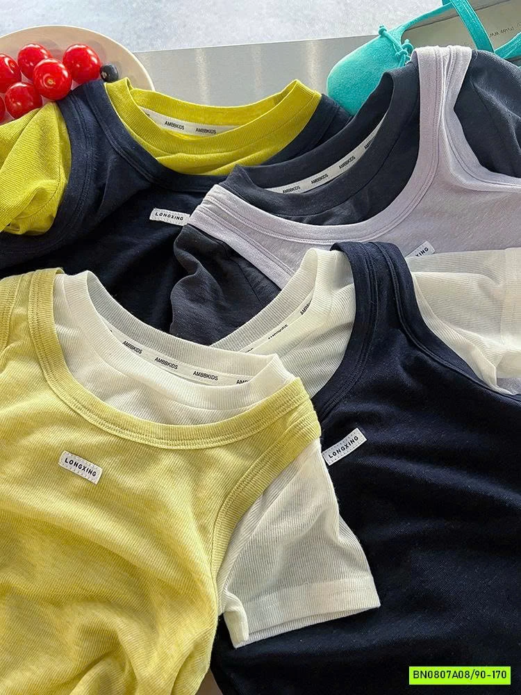 ÁO COTTON GIẤY GIẢ 2 LỚP GILE