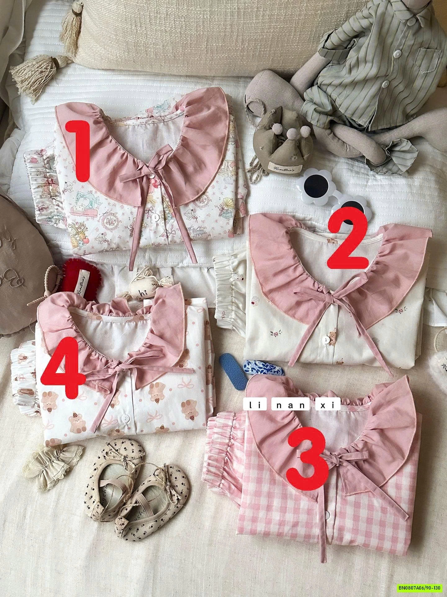 BỘ NGỦ THÔ MỀM TIỂU THƯ LINANXI