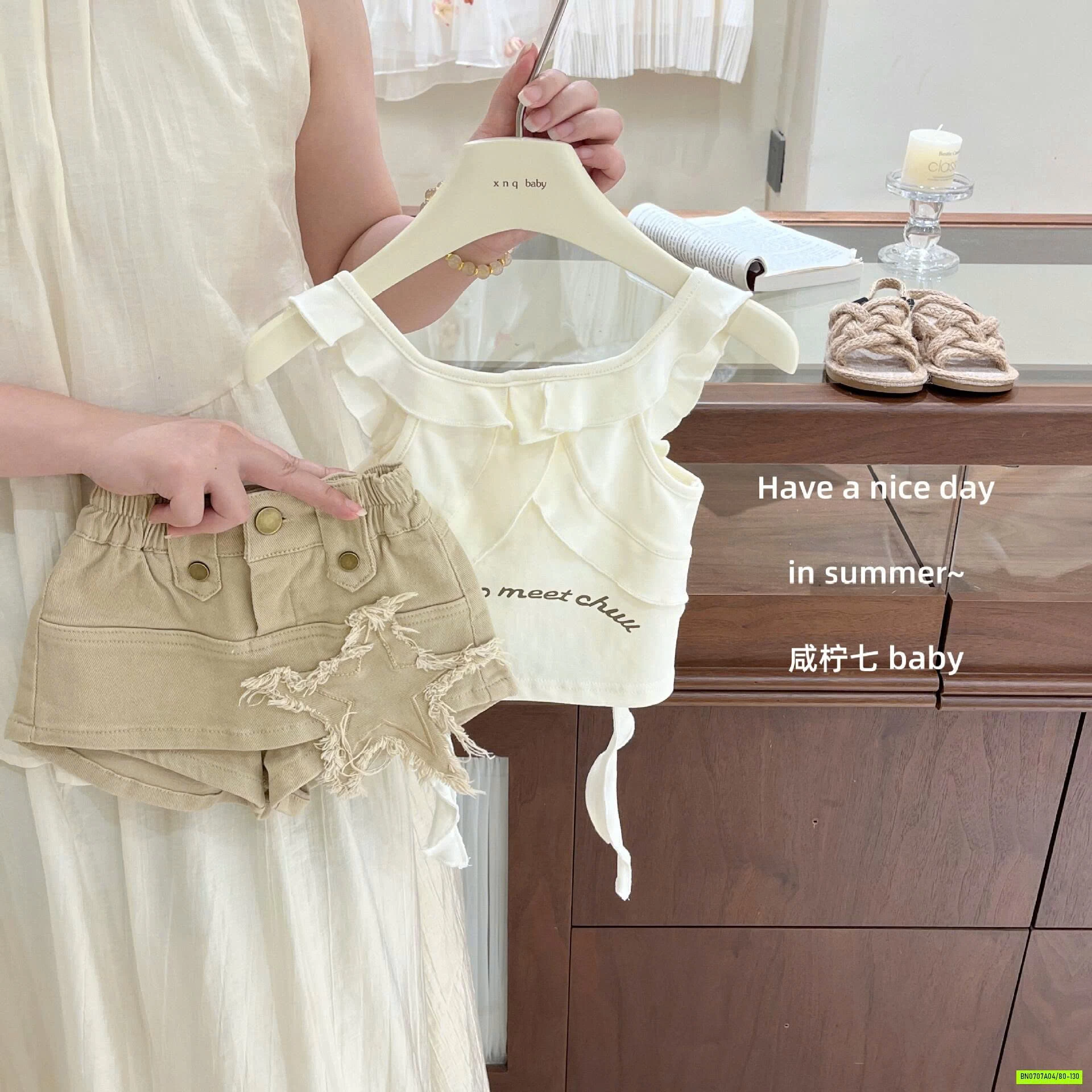 SÉT ÁO BÈO MIX SHORT QUẦN VÁY TBABY