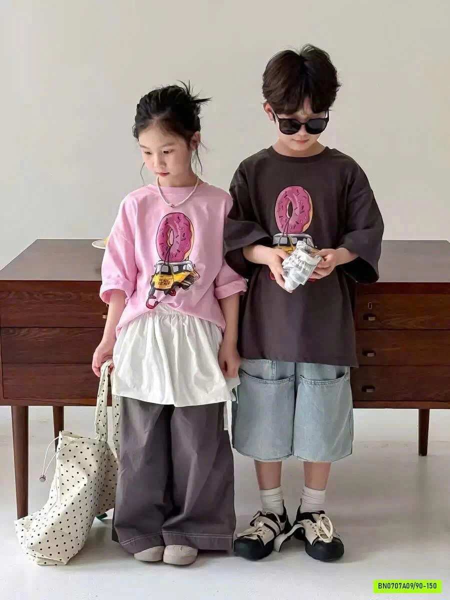 ÁO THUN BÁNH DONOUT KUMAI