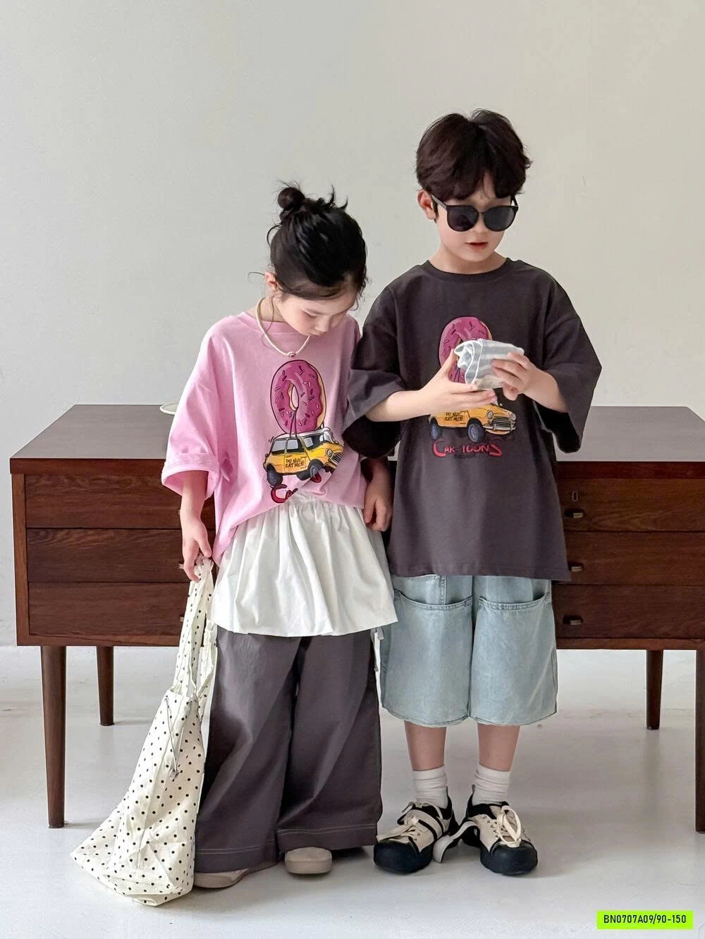 ÁO THUN BÁNH DONOUT KUMAI