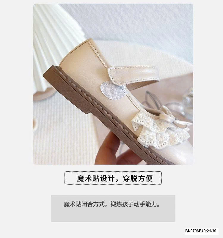 GIÀY BÚP BÊ REN NƠ BG