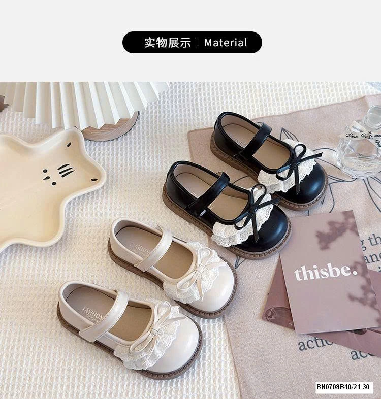 GIÀY BÚP BÊ REN NƠ BG