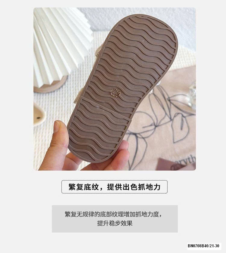 GIÀY BÚP BÊ REN NƠ BG