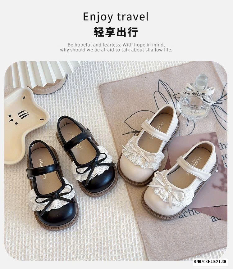 GIÀY BÚP BÊ REN NƠ BG