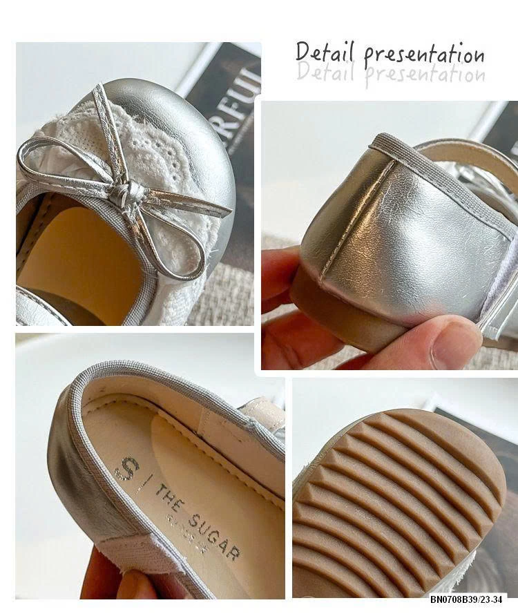 GIÀY BÚP BÊ REN NƠ BG