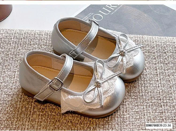 GIÀY BÚP BÊ REN NƠ BG