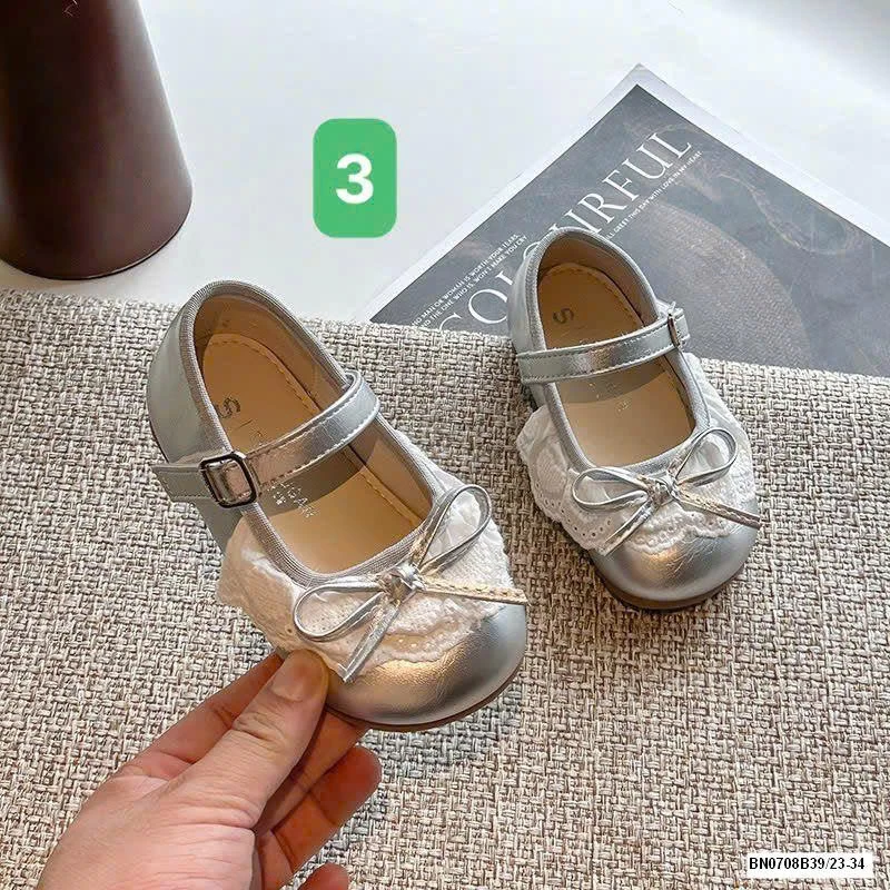 GIÀY BÚP BÊ REN NƠ BG