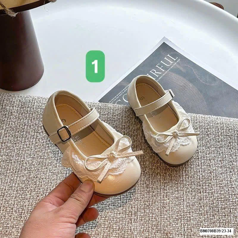 GIÀY BÚP BÊ REN NƠ BG