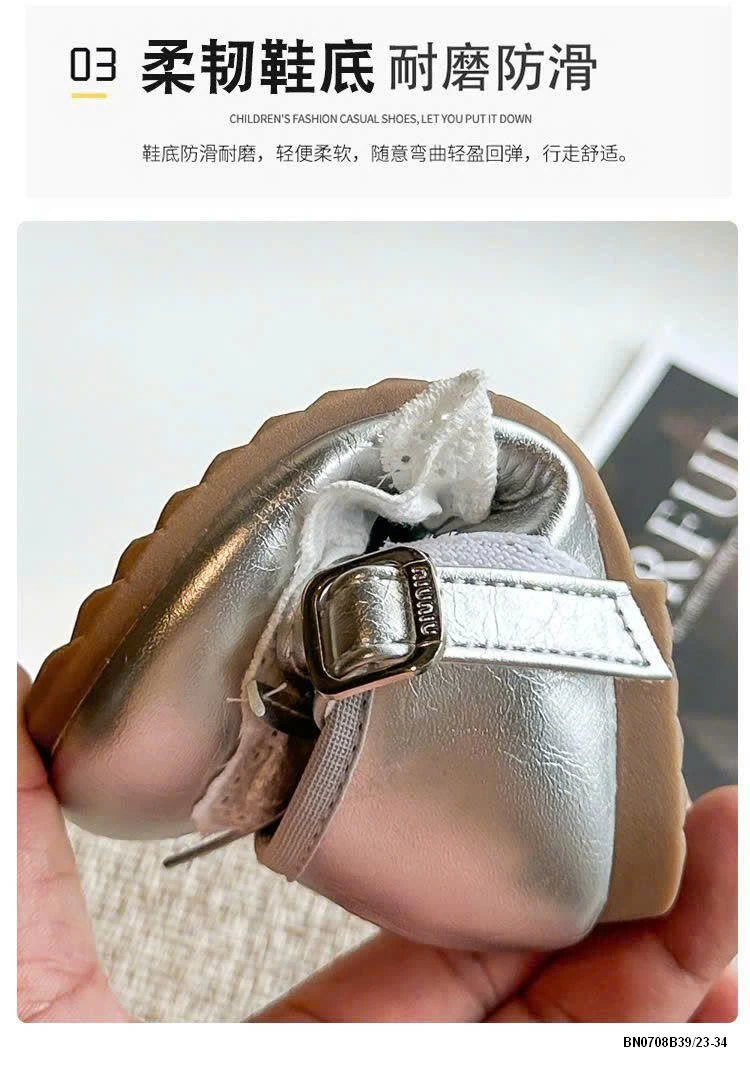 GIÀY BÚP BÊ REN NƠ BG