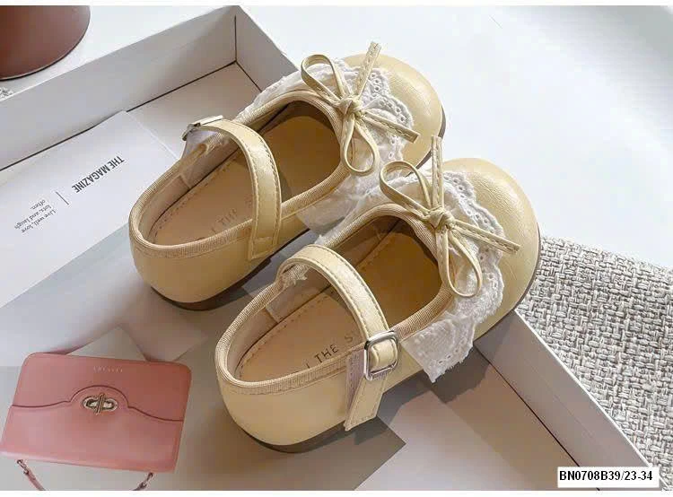 GIÀY BÚP BÊ REN NƠ BG