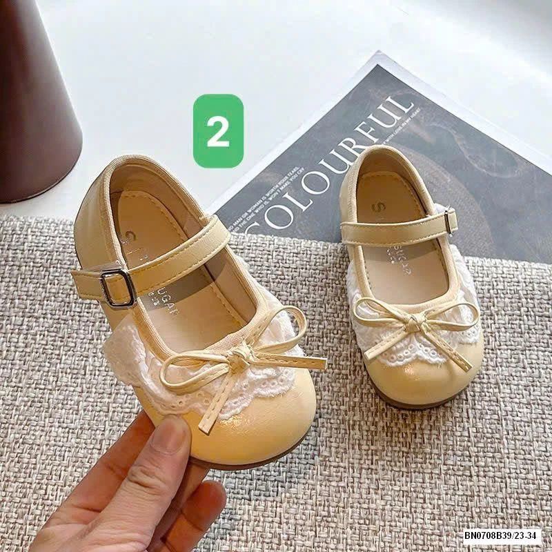 GIÀY BÚP BÊ REN NƠ BG