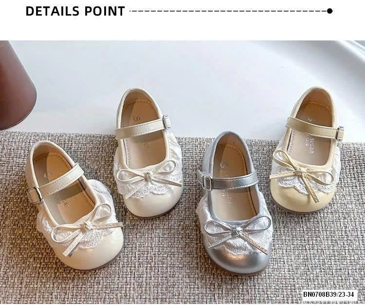 GIÀY BÚP BÊ REN NƠ BG