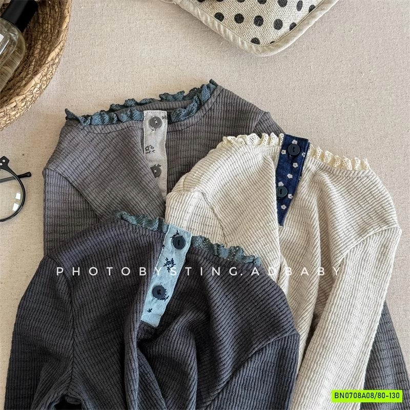 AO GIỮ NHIỆT CỔ VIỀN BÈO ADBABY