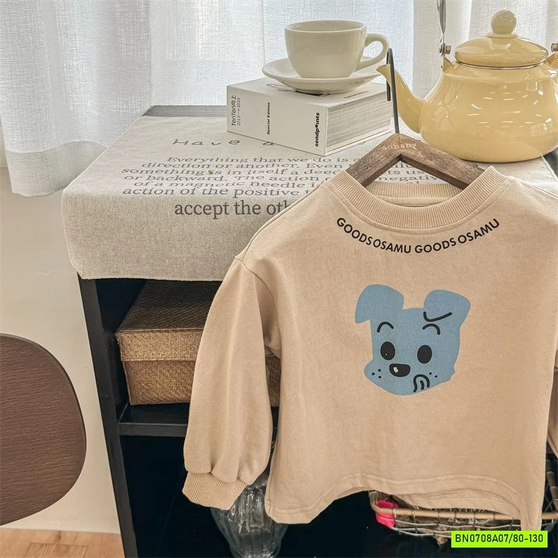 ÁO THUN IN HÌNH CÚN ADBABY