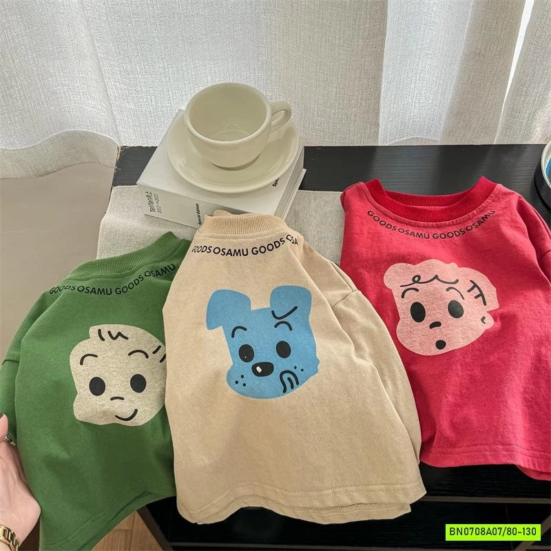 ÁO THUN IN HÌNH CÚN ADBABY