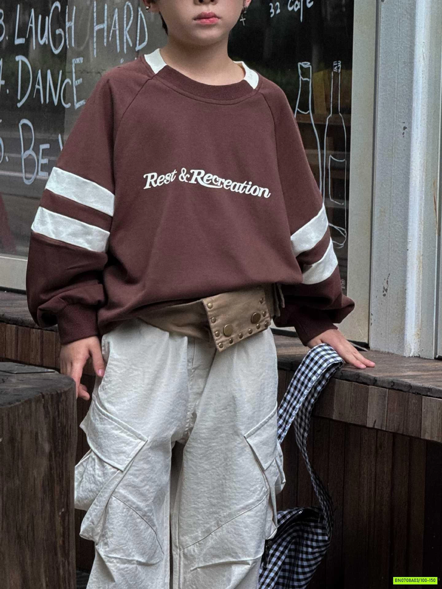 ÁO NỈ NÂU SỐ 25