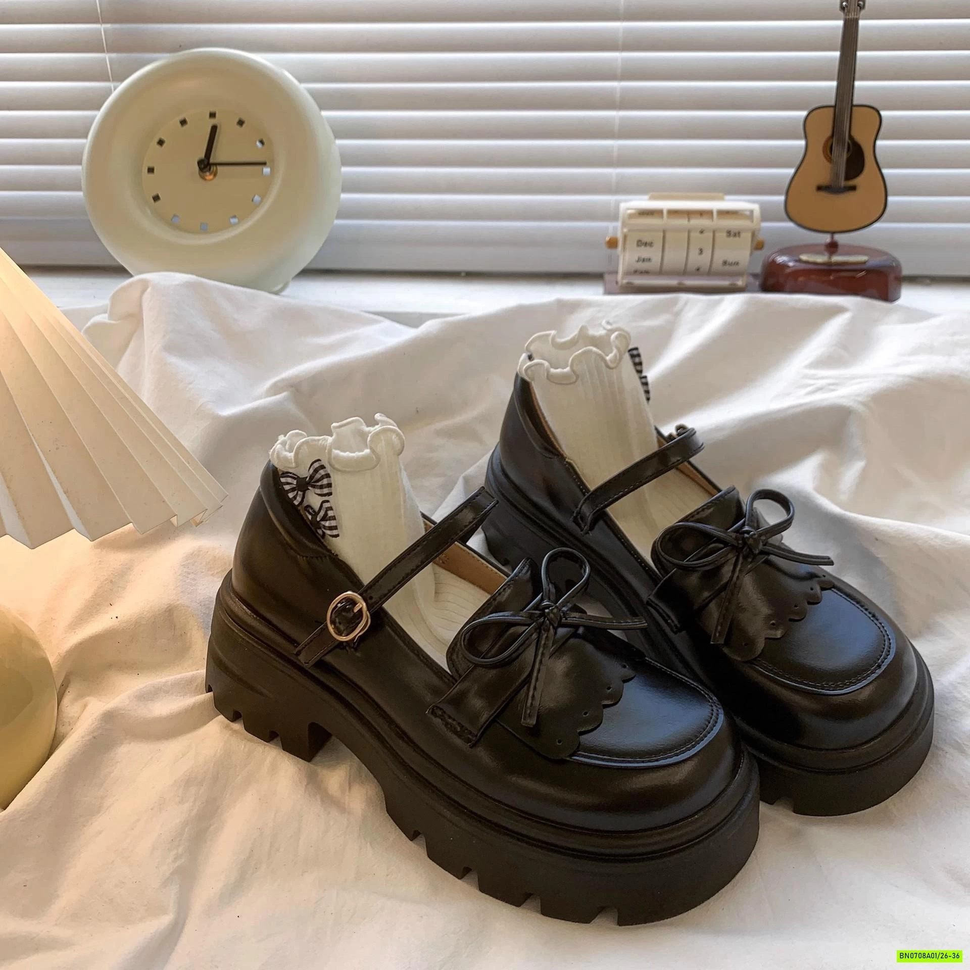 GIÀY MOCA ĐỘN ĐẾ BG