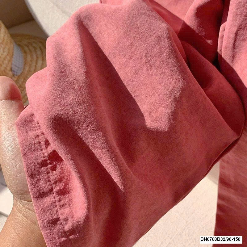 QUẦN SUÔNG TRƠN MÀU VẢI THÔ