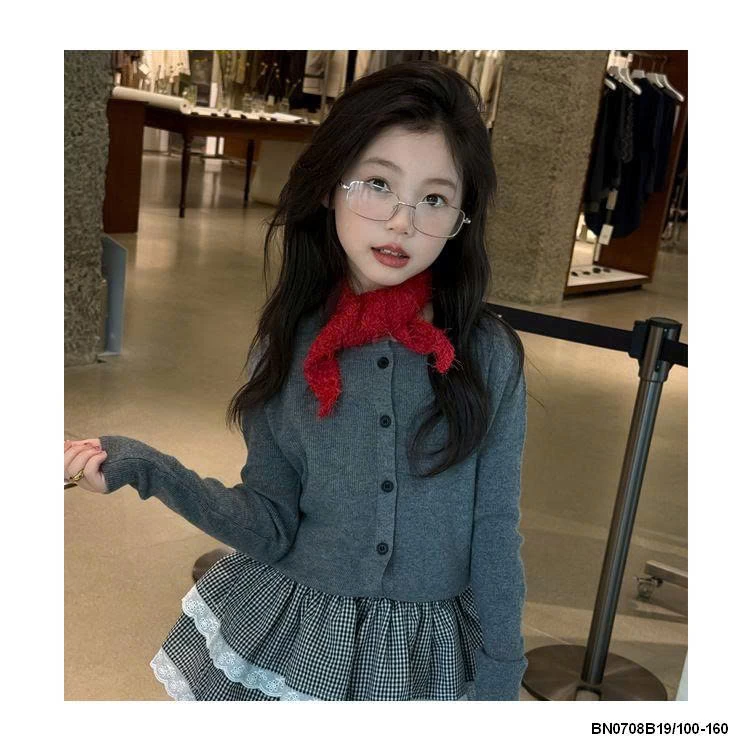 ÁO LEN CARDIGAN CHO BÉ